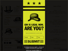 Tablet Screenshot of greenhatgin.com